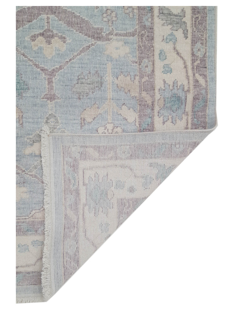 Pacific California 43098 Teal Amethyst Transitional Hand Finished Rugs