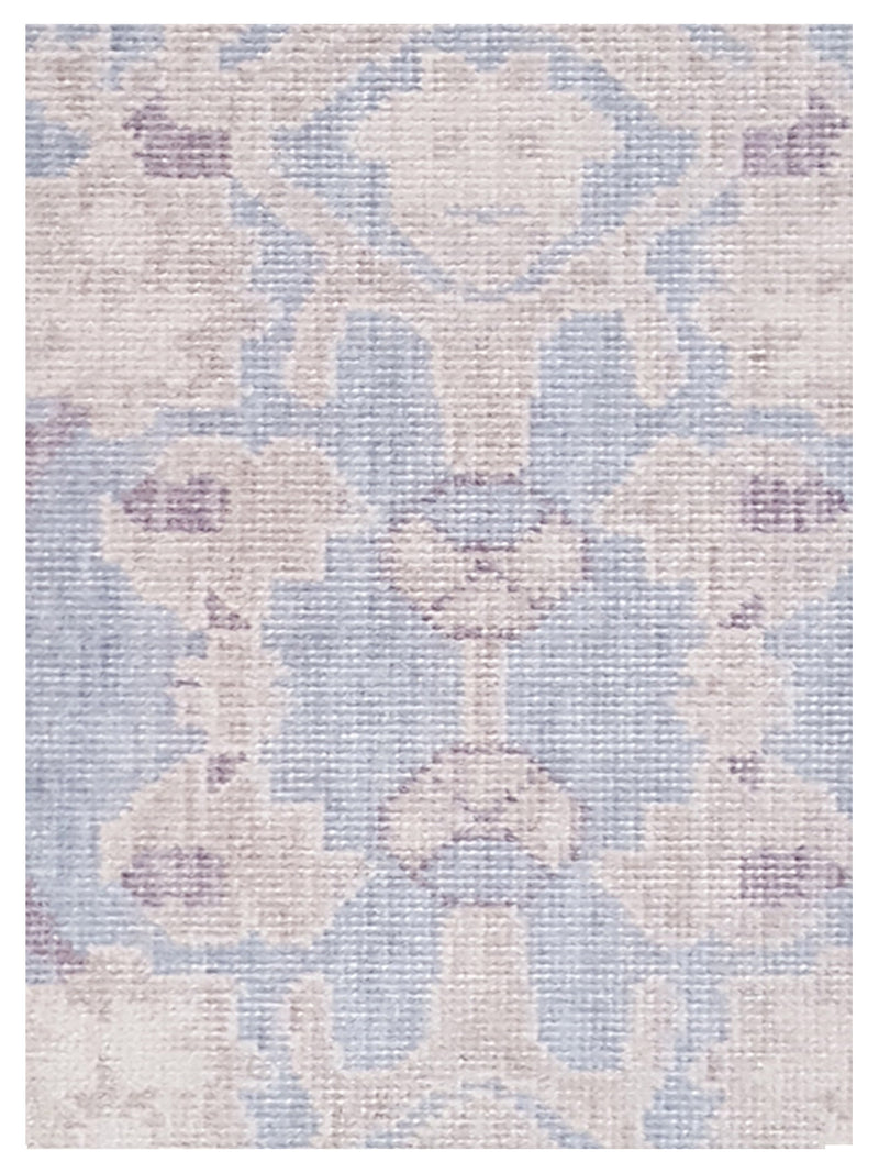 Pacific California 43153 Blue Beige Transitional Hand Finished Rugs