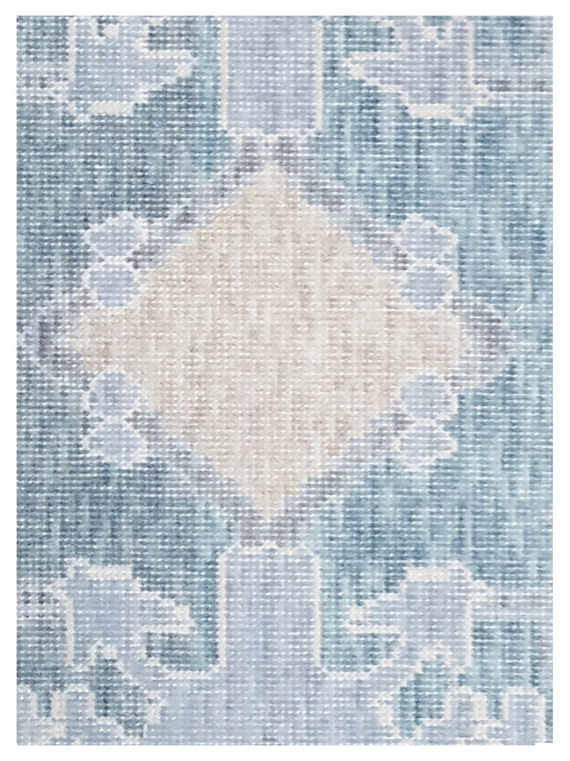 Pacific California CA-45 Teal Beige Transitional Hand Finished Rugs