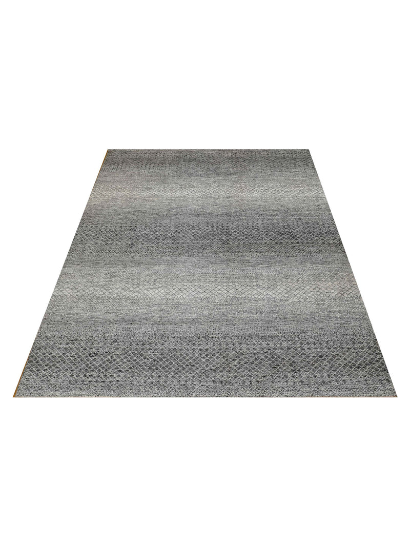 Pacific Chelsea 43192 Lt.Grey Lt.Grey Modern Hand Knotted Rug
