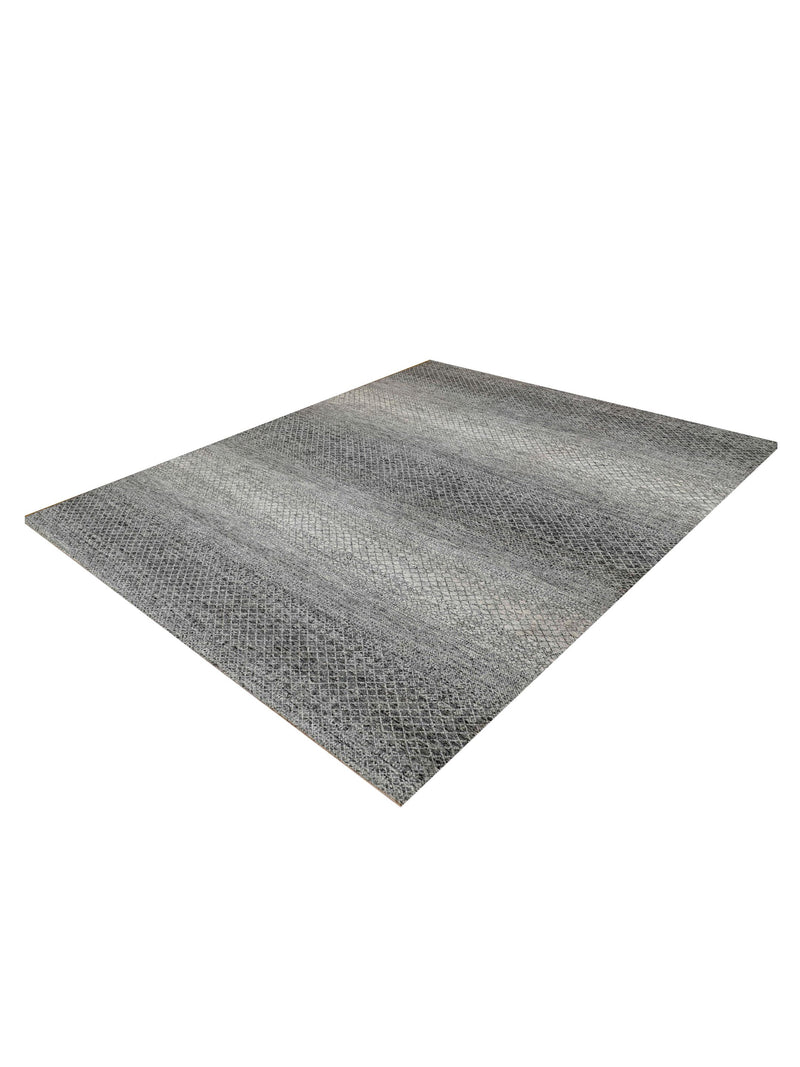 Pacific Chelsea 43192 Lt.Grey Lt.Grey Modern Hand Knotted Rug