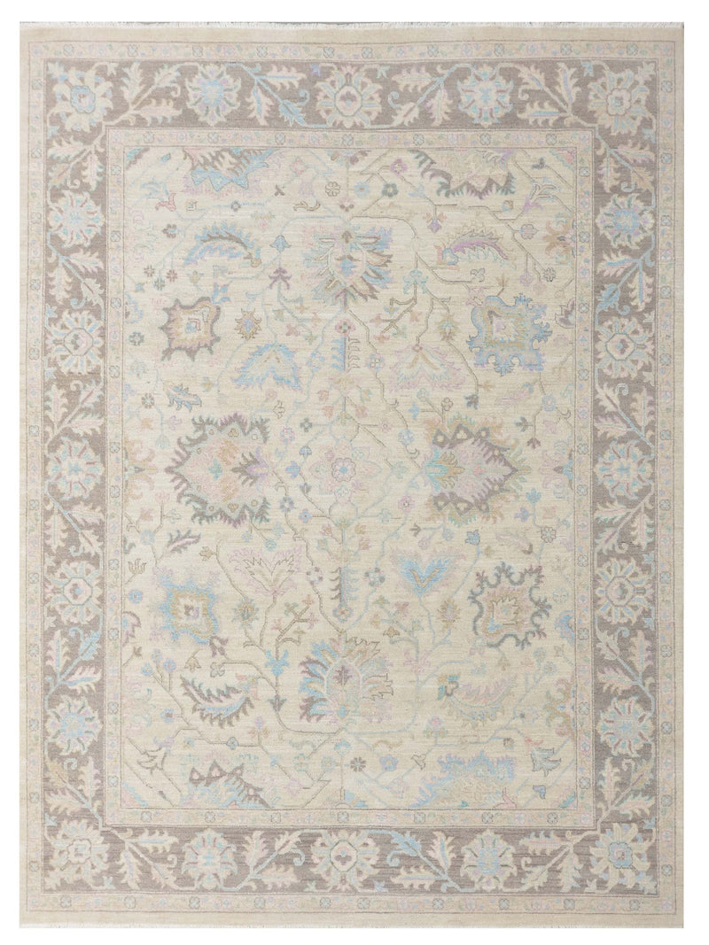 Pacific Ziegler Ivory Brown Traditional