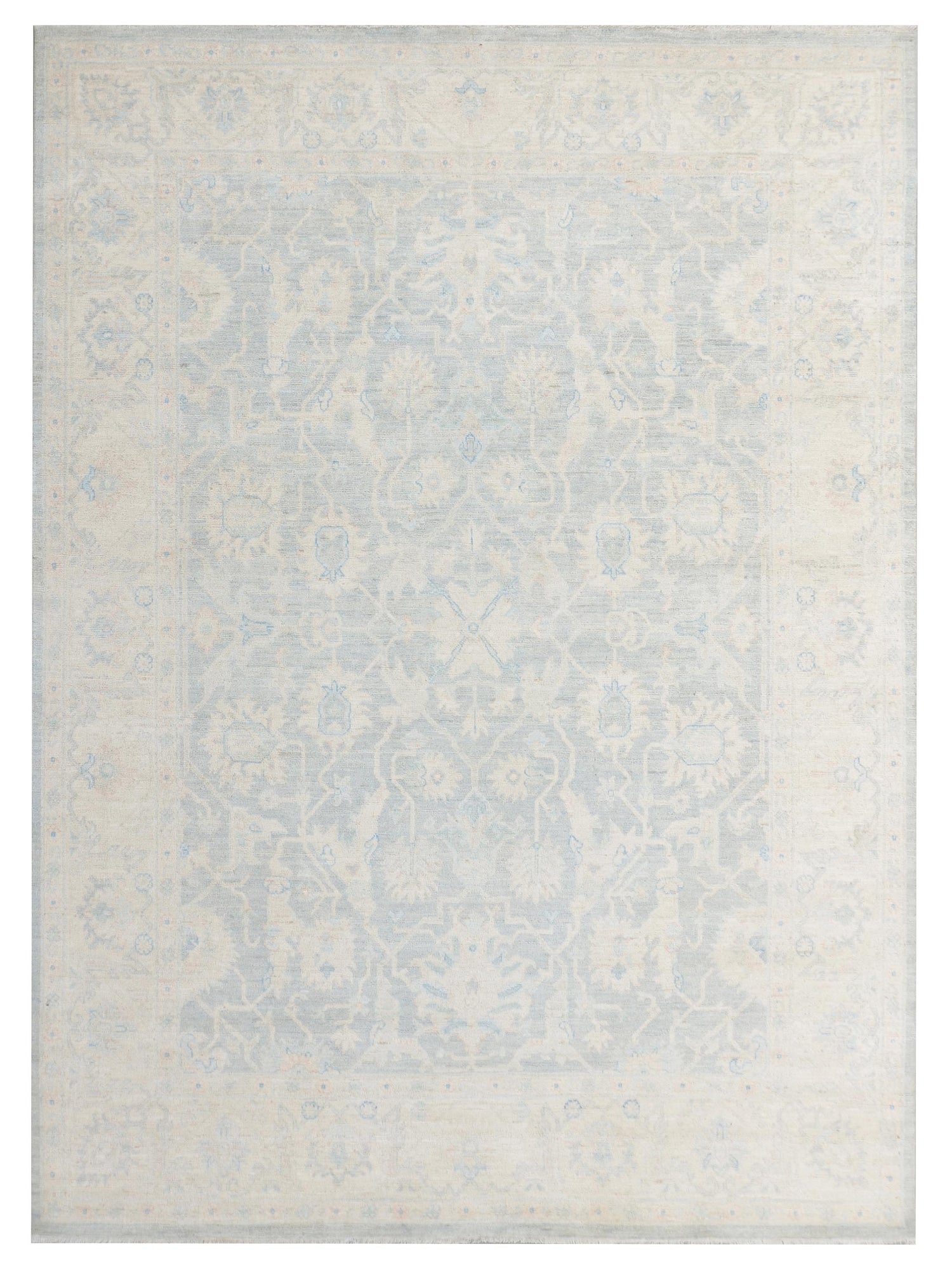 Pacific Ziegler Grey Ivory Traditional