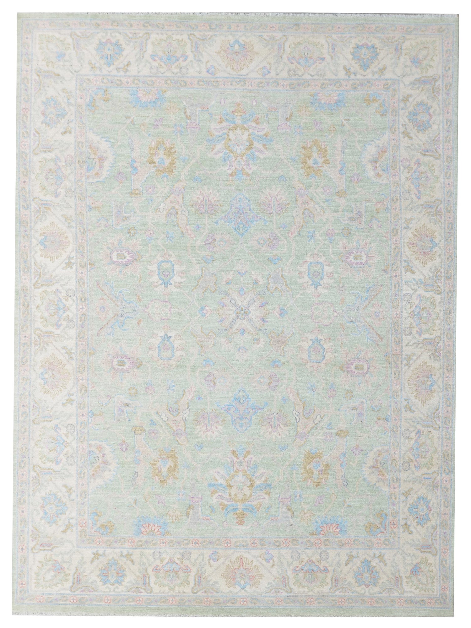 Pacific Ziegler Lt.Green Ivory Traditional