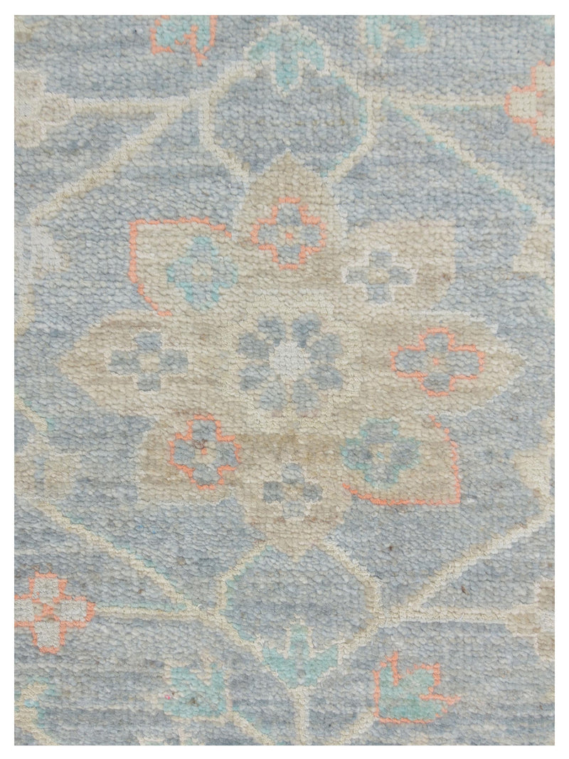 Pacific Ziegler Silk Route 43297 Grey Grey Traditional Hand Knotted Rug