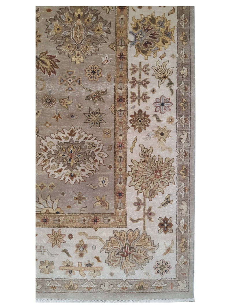 Pacific Maharaja 43302 Beige Ivory Transitional Hand Knotted Rug
