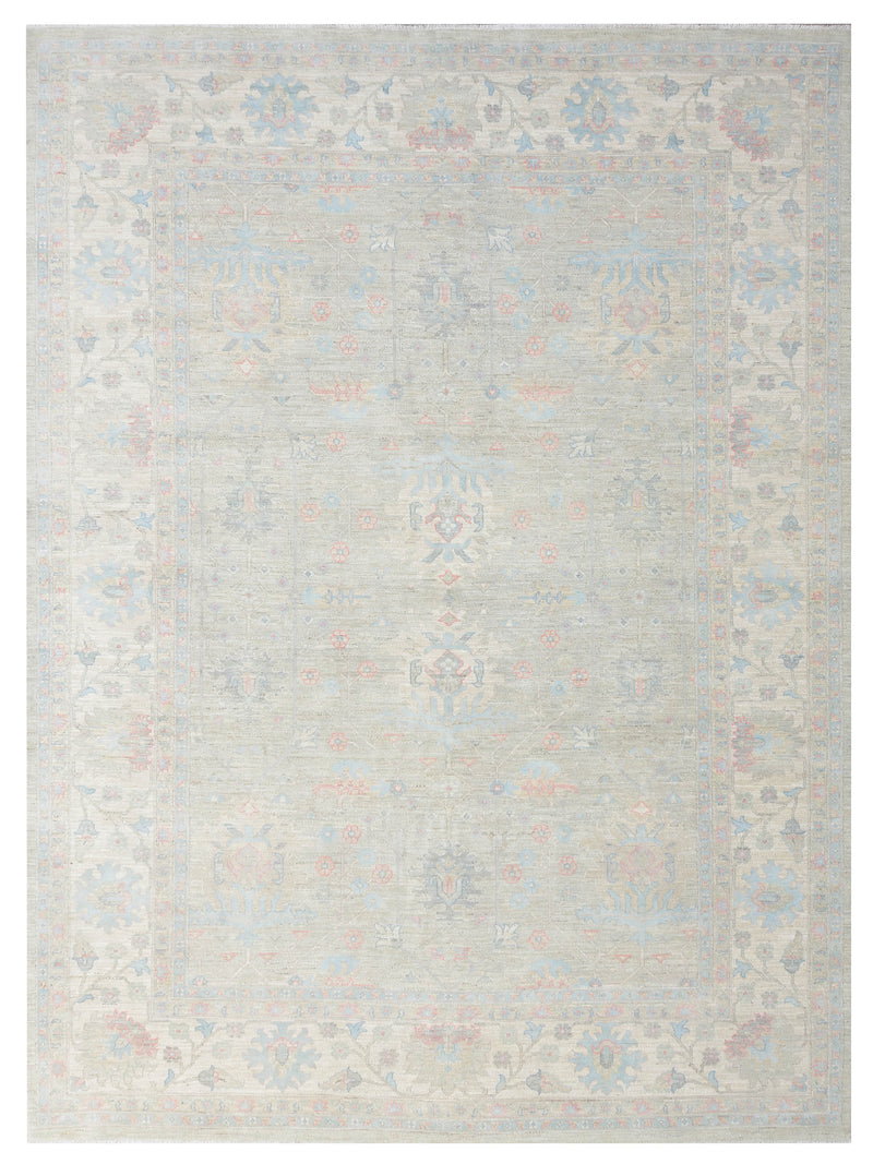 Pacific Ziegler Silk Route Grey Ivory Traditional