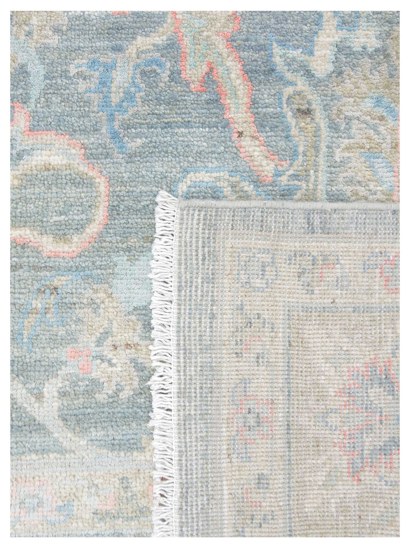 Pacific Ziegler Silk Route 43313 Grey Grey Traditional Hand Knotted Rug