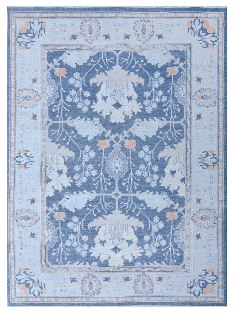 Pacific Ushak Blue Grey Transitional