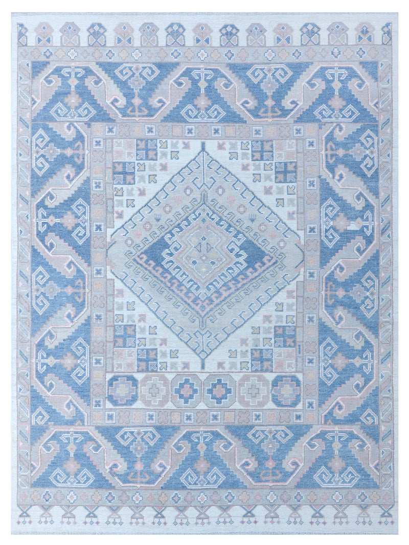 Pacific Ushak Ivory Blue Transitional
