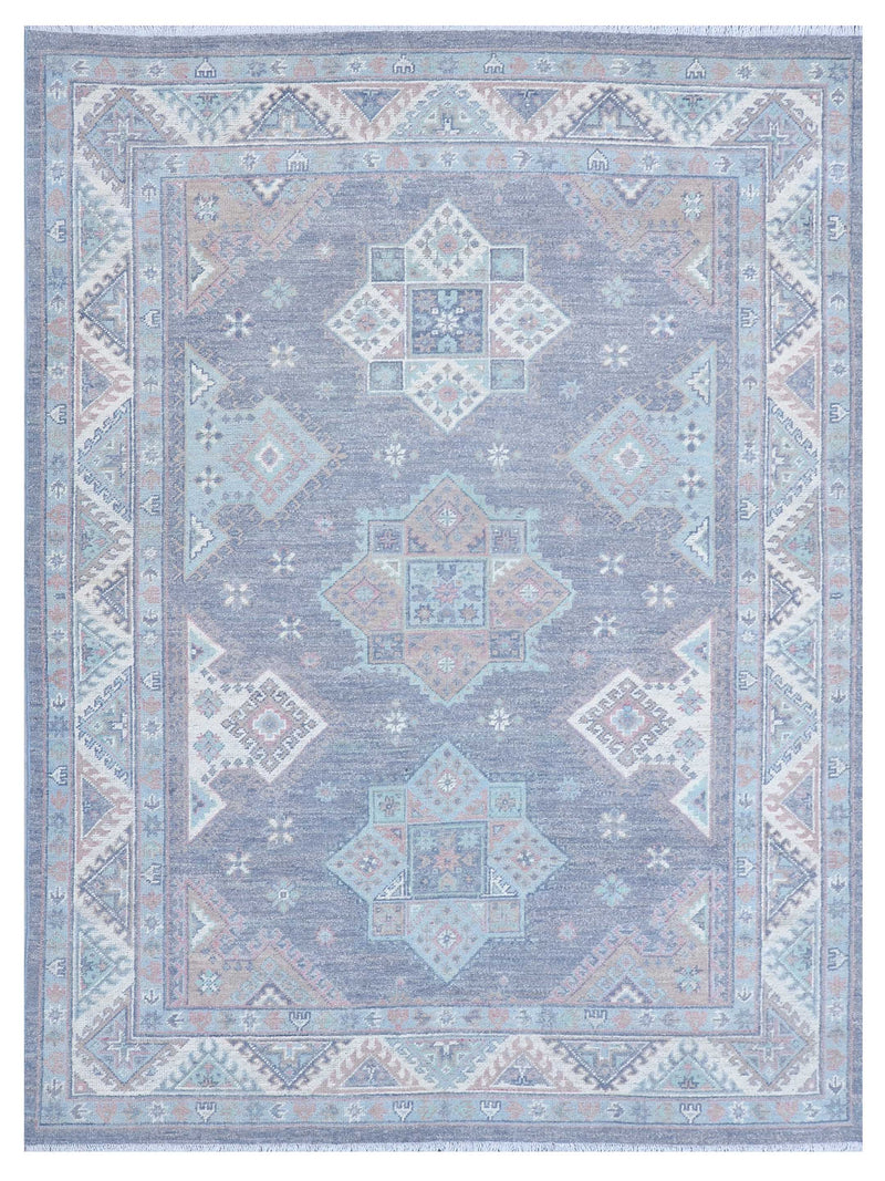 Pacific Ushak Grey Ivory Transitional