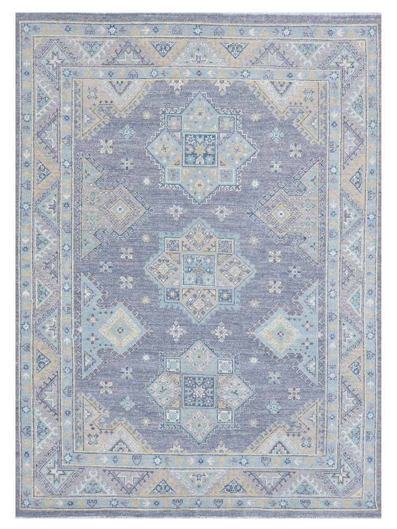 Pacific Ushak Grey Ivory Transitional