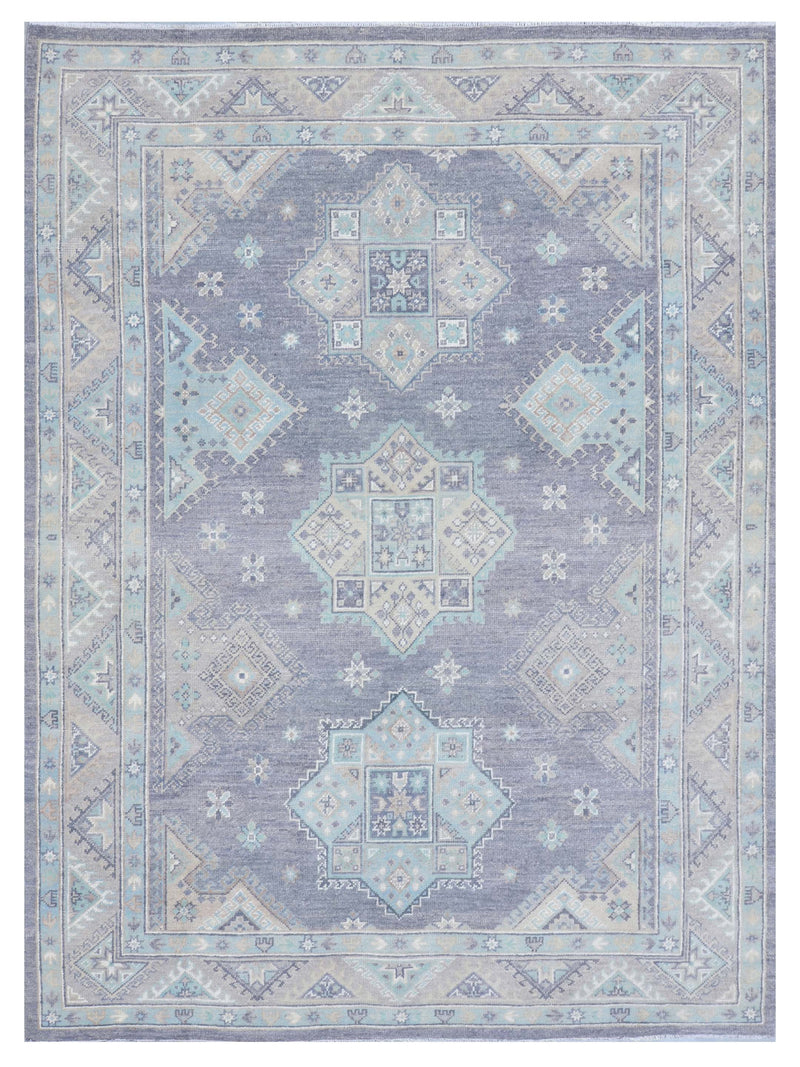 Pacific Ushak Grey Ivory Transitional