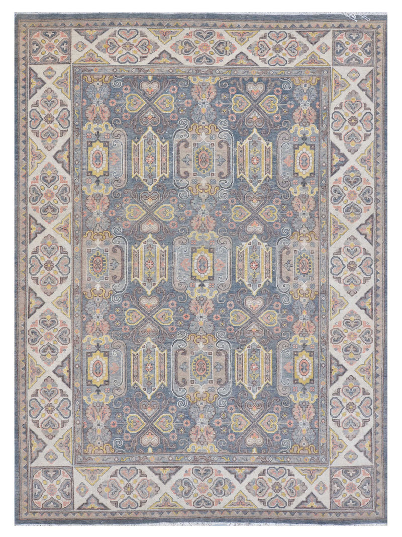 Pacific Ushak Grey Ivory Transitional