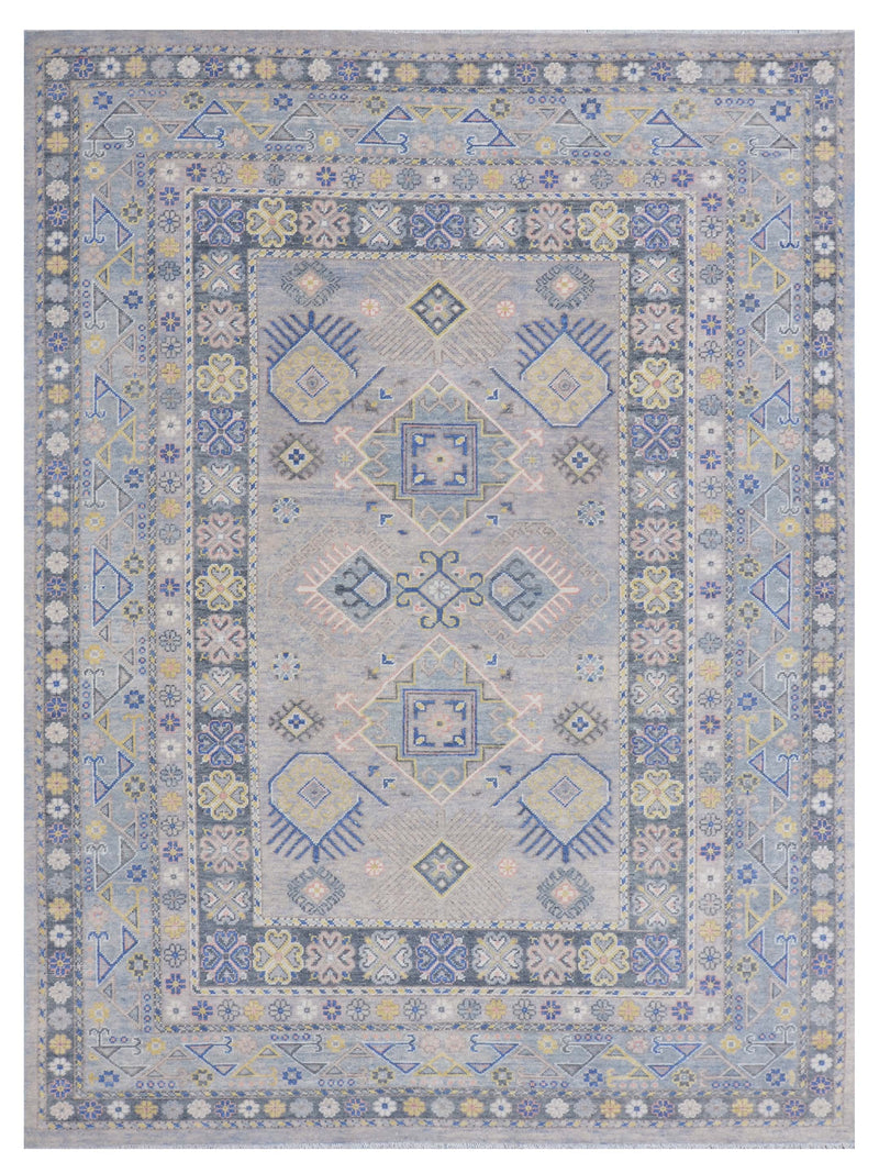 Pacific Ushak Beige Grey Transitional