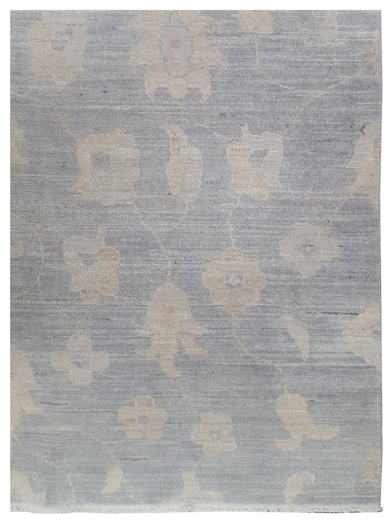 Pacific Ziegler 43451 Grey Grey Transitional Hand Knotted Rug