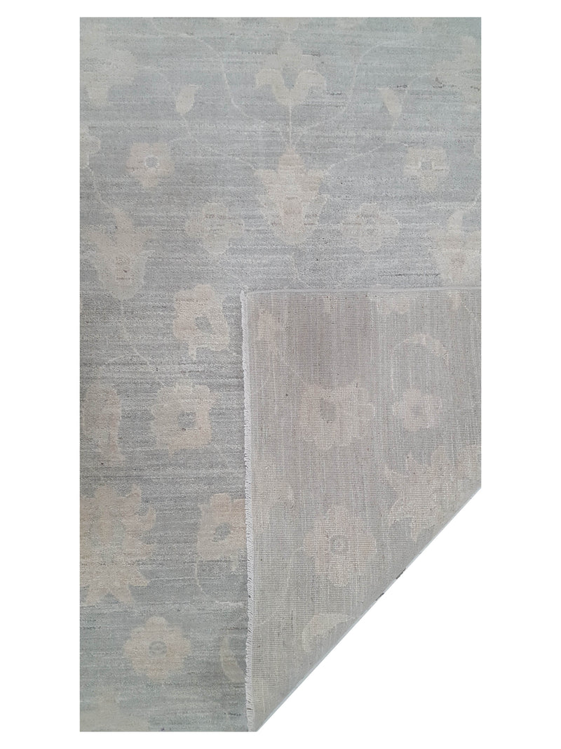 Pacific Ziegler 43454 Grey Ivory Traditional Hand Knotted Rug