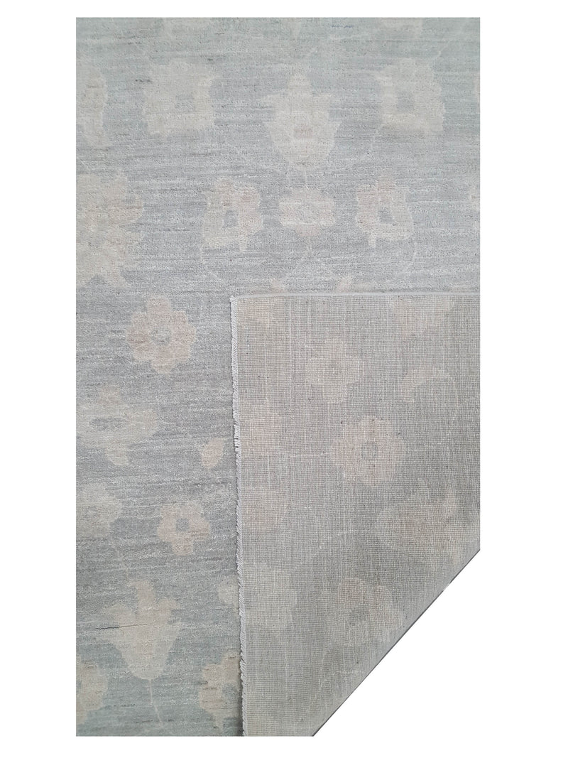 Pacific Ziegler 43455 Grey Ivory Traditional Hand Knotted Rug