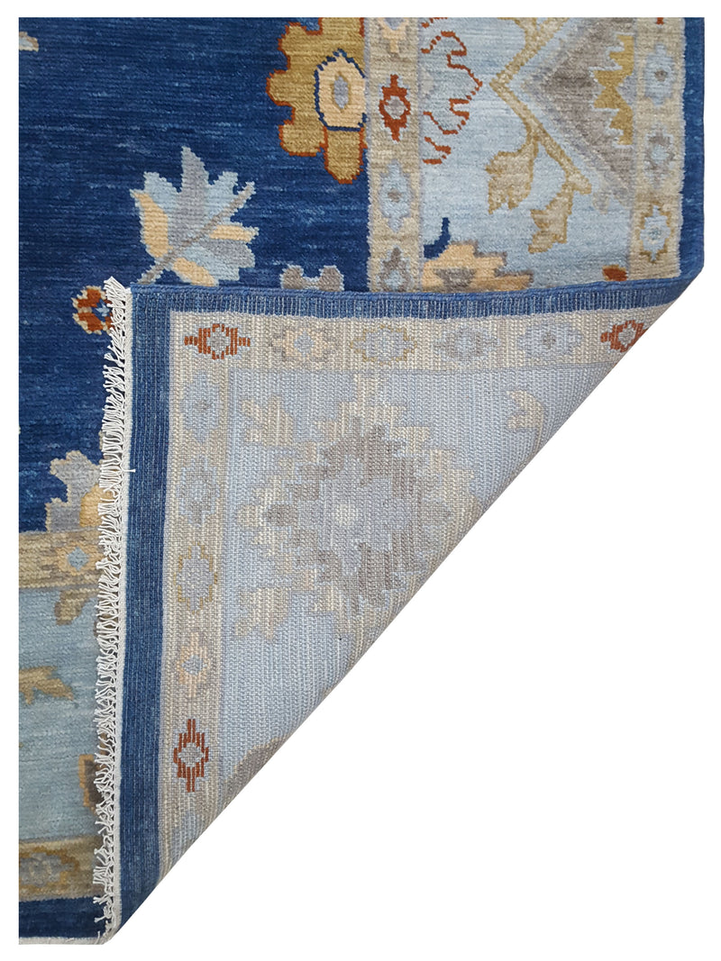 Pacific Anatolian Revival 43466 Navy Lt.Blue Transitional Hand Knotted Rug