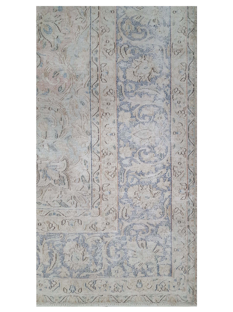 Pacific Vintage 43509 Ivory Ivory Vintage Hand Knotted Rug