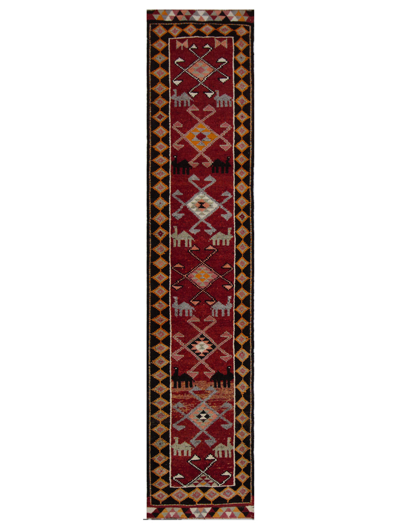 Pacific Kurdish Rust Black Traditional