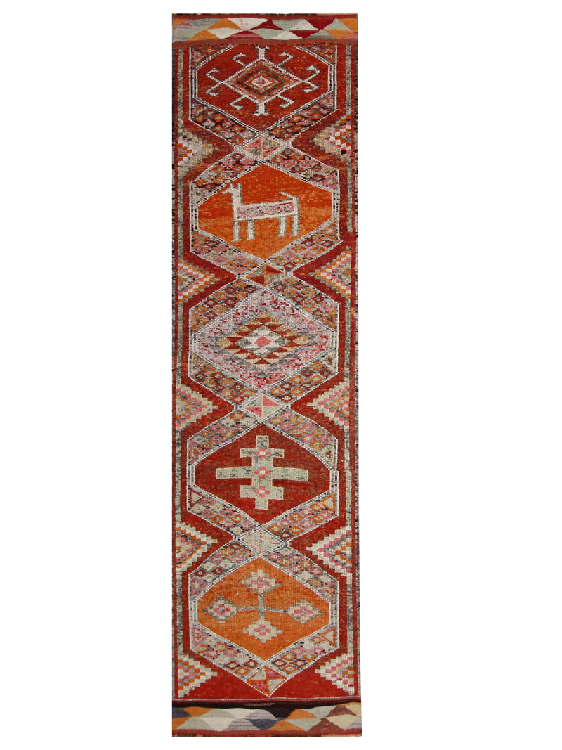 Pacific Kurdish Orange Ivory Traditional
