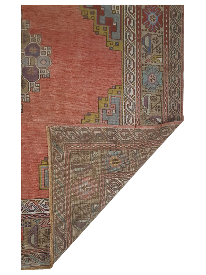 Pacific Anatolian 43578 Rust Multi Traditional Hand Knotted Rug