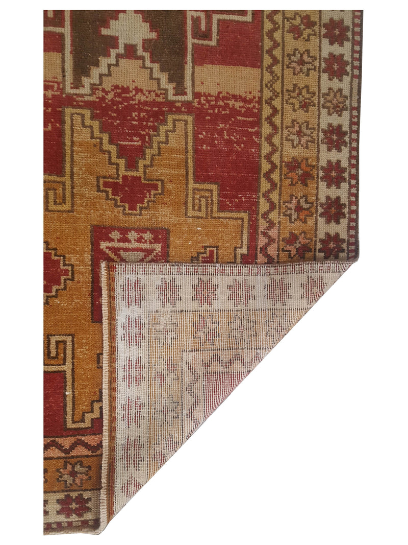 Pacific Anatolian 43583 Rust Ivory Traditional Hand Knotted Rug