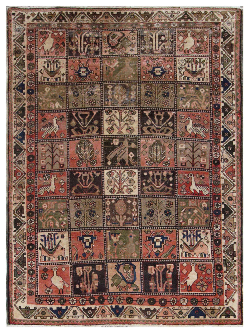 Pacific Bakhtiyari Rust Multi Traditional
