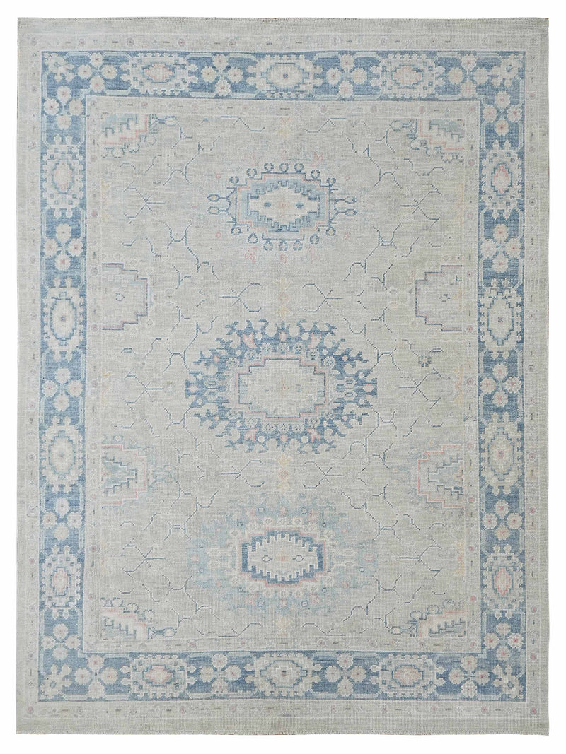 Pacific Ushak Lt.Grey Blue Transitional