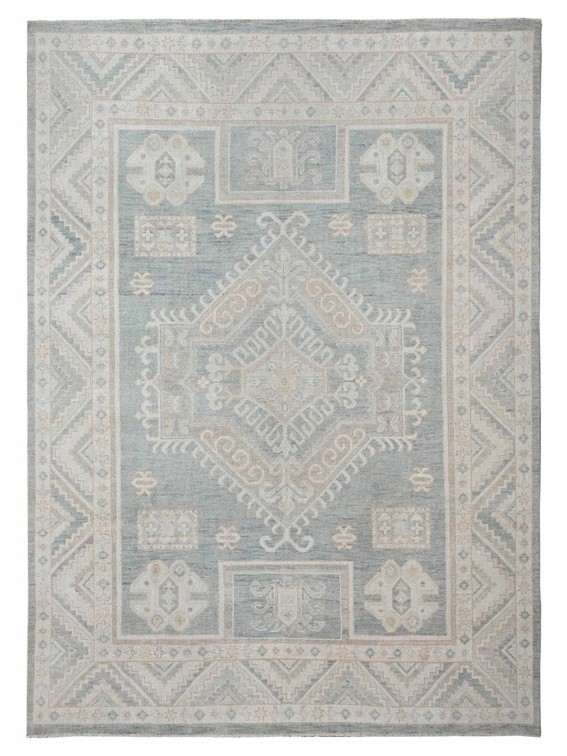 Pacific Ushak Lt.Green Beige Transitional