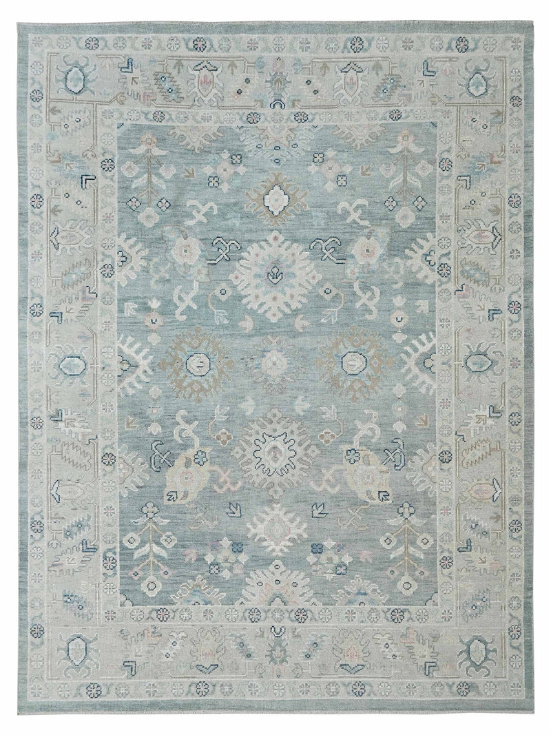 Pacific Ushak Grey Beige Transitional