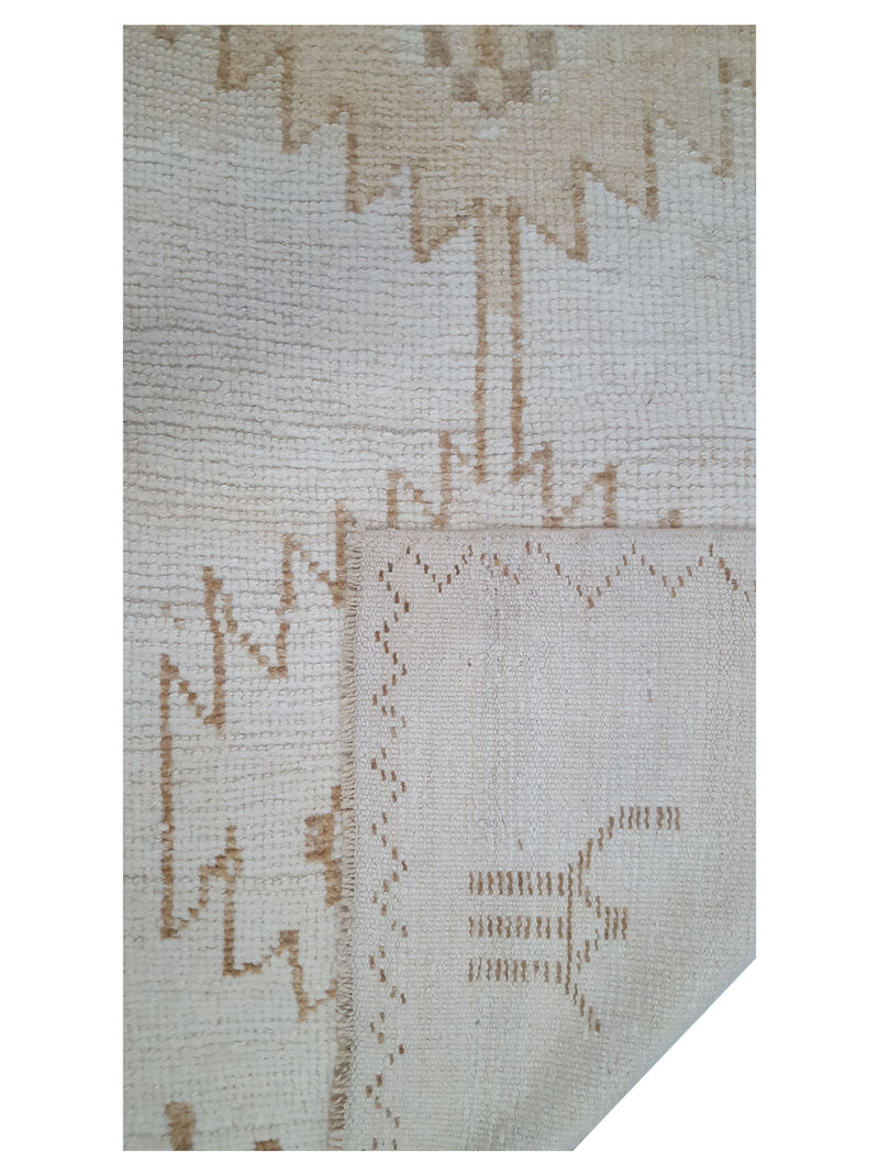 Pacific Anatolian-Natural 43676 Beige Camel Transitional Hand Knotted Rug