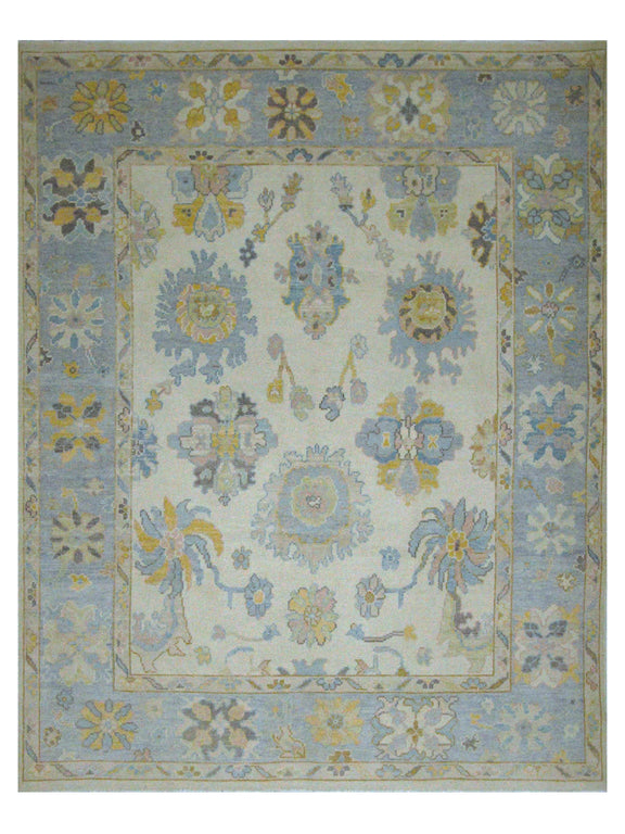 Pacific Ushak  Ivory Grey Transitional