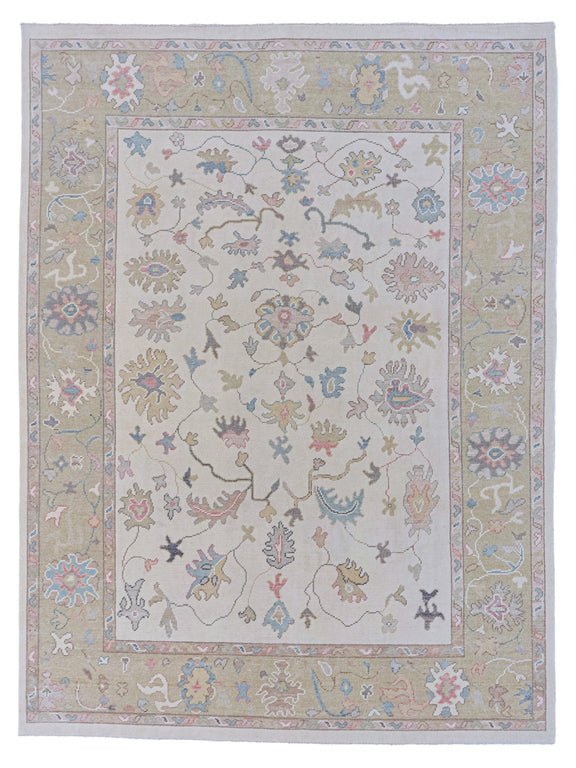 Pacific Ushak  Ivory Pistachio Transitional