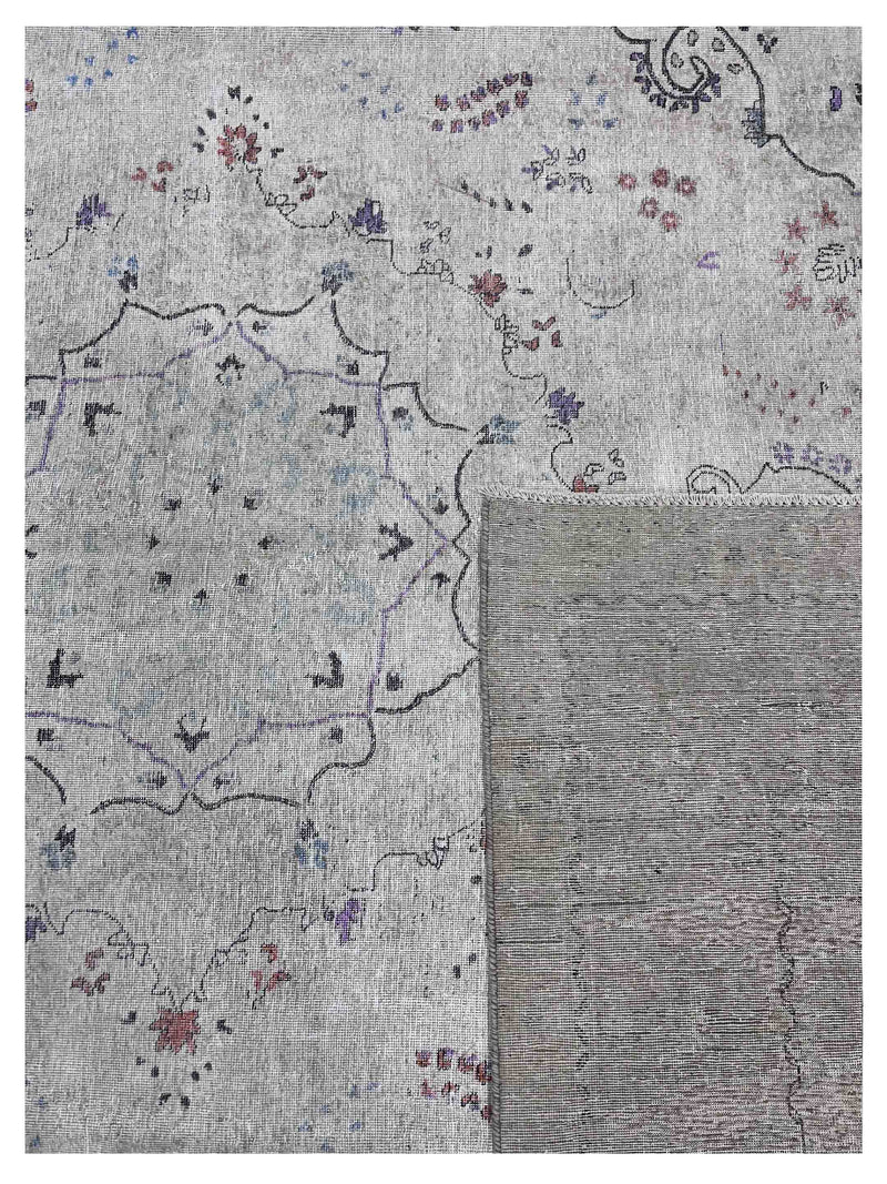 Pacific Vintage Artisan 43779 Beige Beige Vintage Hand Knotted Rug