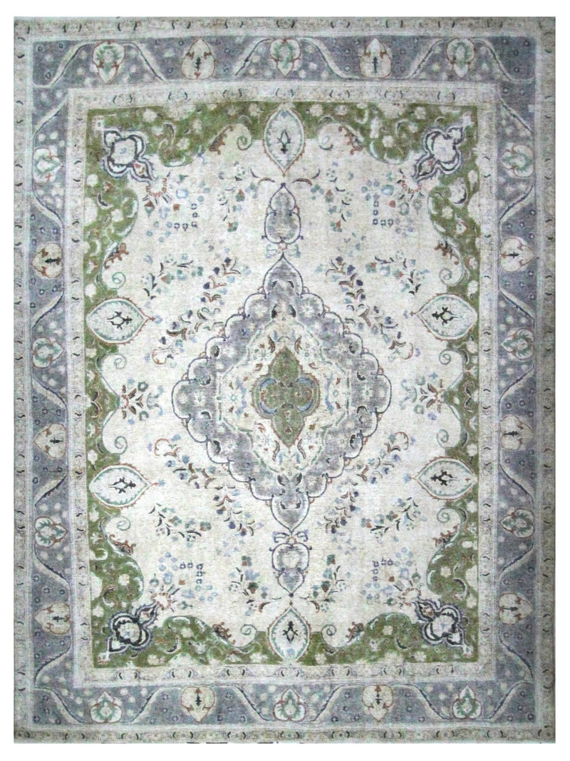 Pacific Vintage Artisan Beige Green Vintage