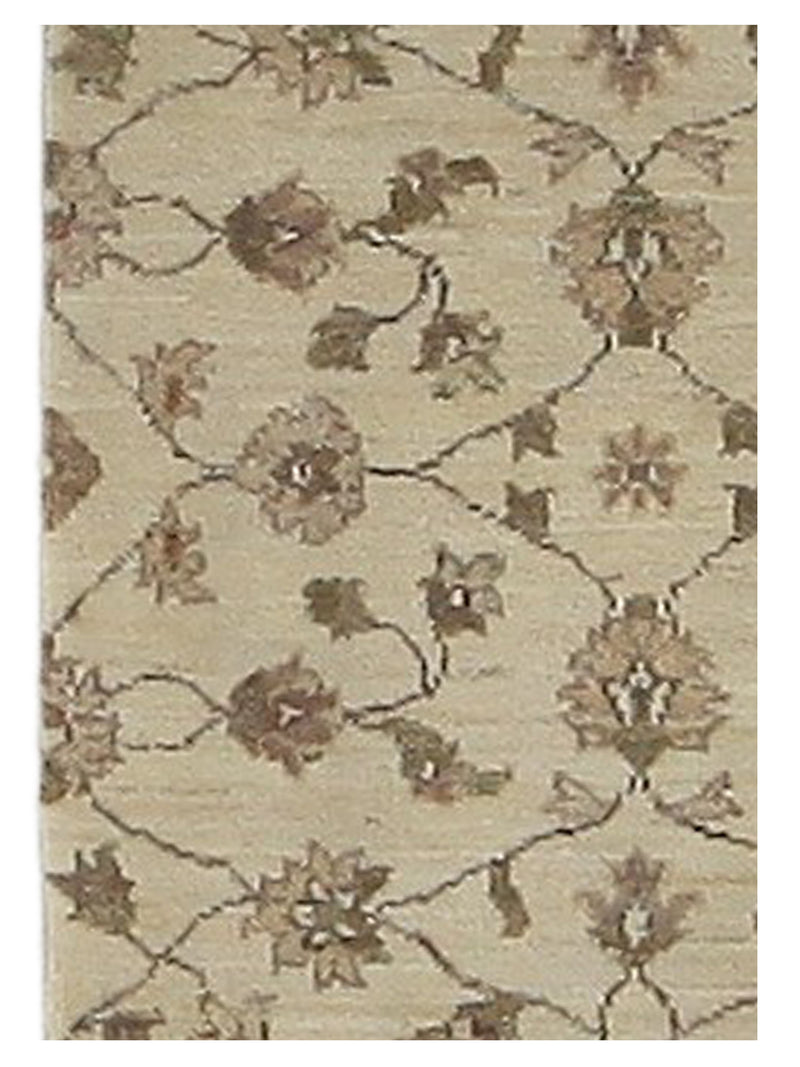 Pacific Ziegler 60039 Ivory Ivory Transitional Hand Knotted Rug