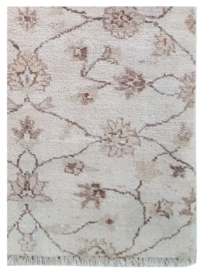 Pacific Ziegler 60041 Ivory Ivory Transitional Hand Knotted Rug