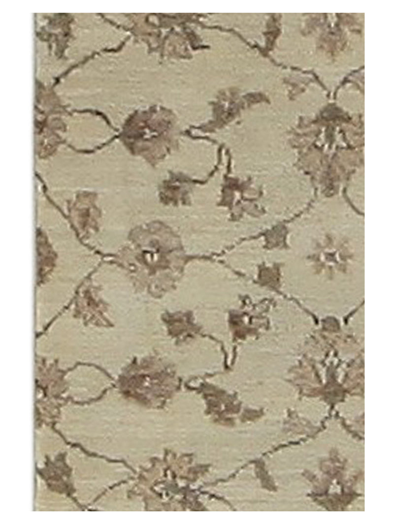 Pacific Ziegler 60042 Ivory Ivory Transitional Hand Knotted Rug
