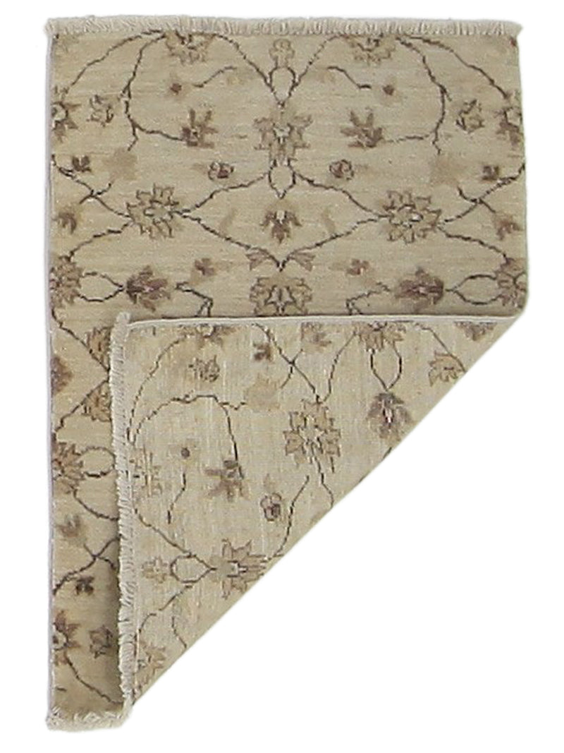 Pacific Ziegler 60042 Ivory Ivory Transitional Hand Knotted Rug