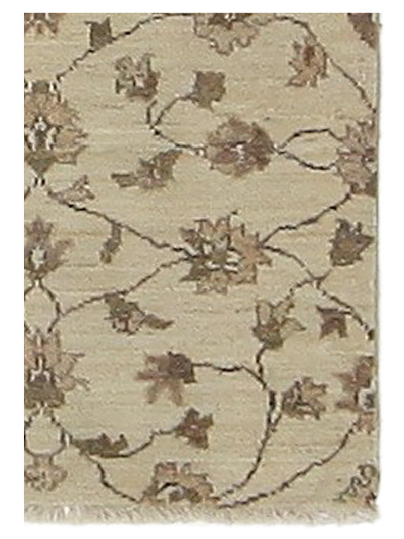 Pacific Ziegler 60046 Ivory Ivory Transitional Hand Knotted Rug