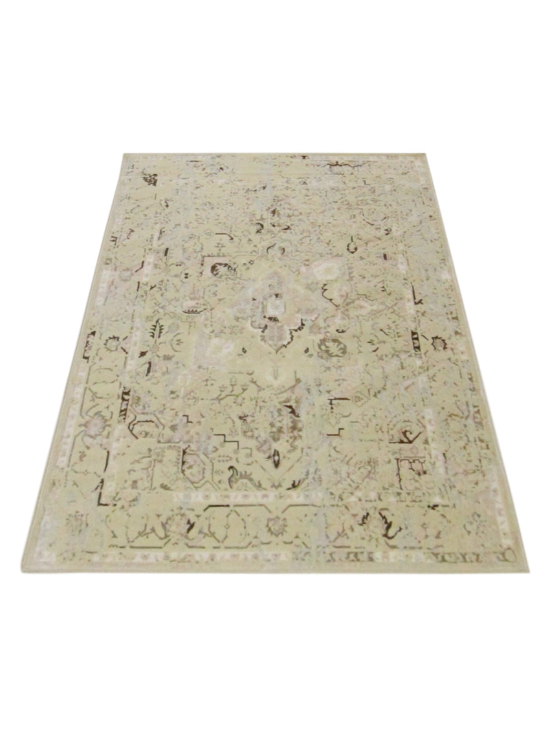 Aira Topkapi 60406 Ivory Ivory Traditional Wilton Rug
