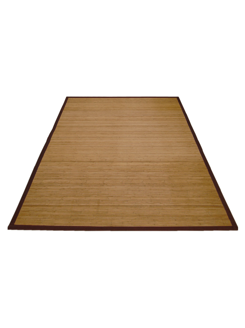 Pacific Bamboo 65703 Camel Brown Transitional Hand Knotted Rug