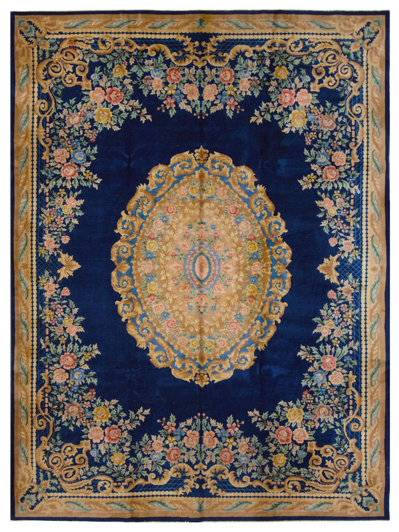 Pacific Chinese Blue Gold Traditional