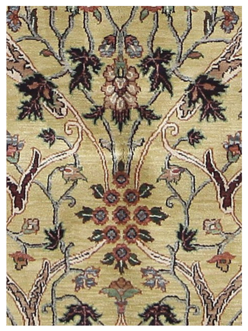 Pacific Indo-Persian 66754 Gold Brown Traditional Hand Knotted Rug