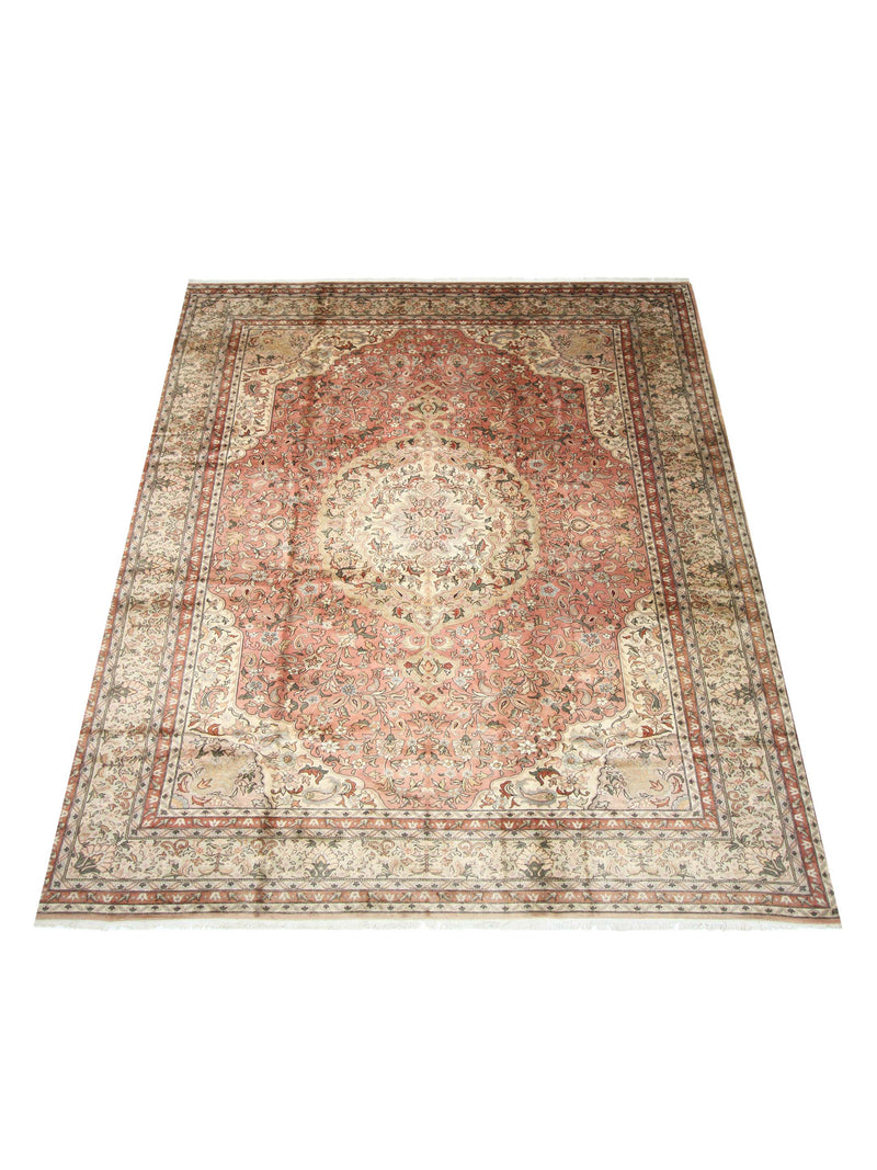 Pacific Classic 66759 Samen Beige Traditional Hand Knotted Rug