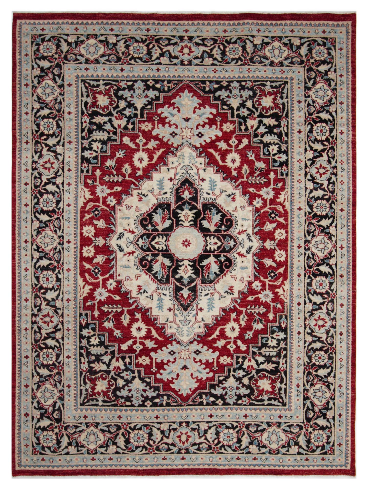 Pacific Ziegler Red Black Traditional