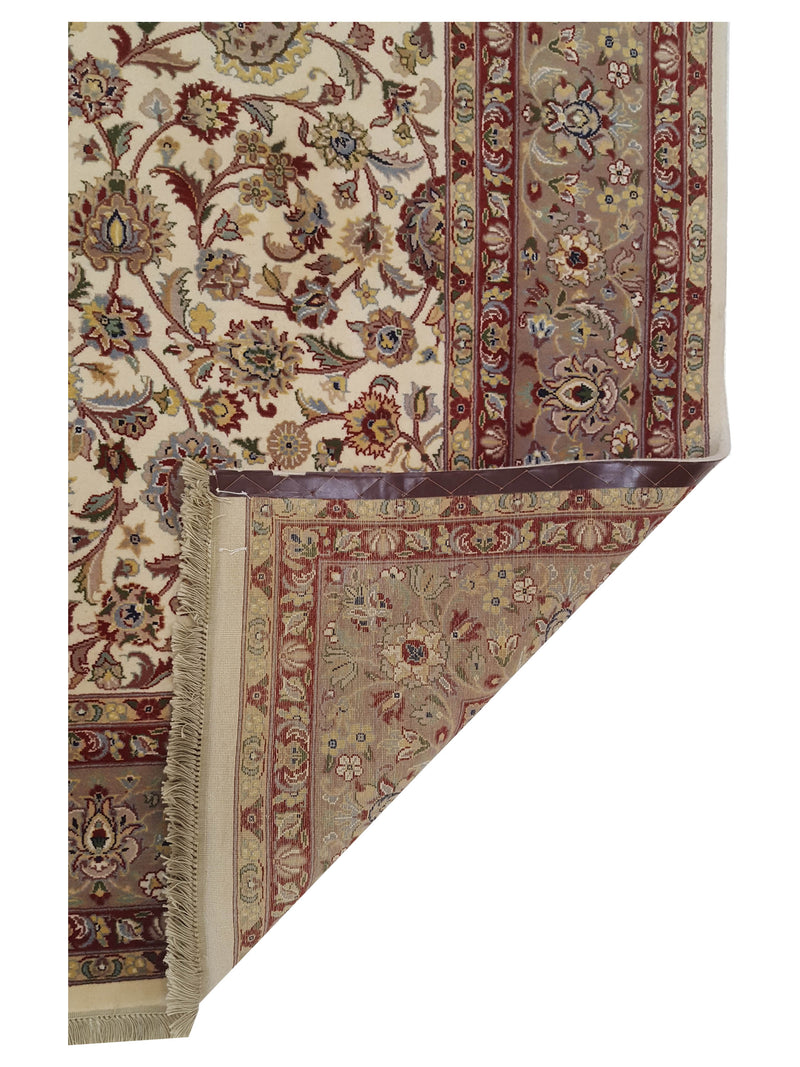 Pacific Classic 66900 Ivory Red Traditional Hand Knotted Rug