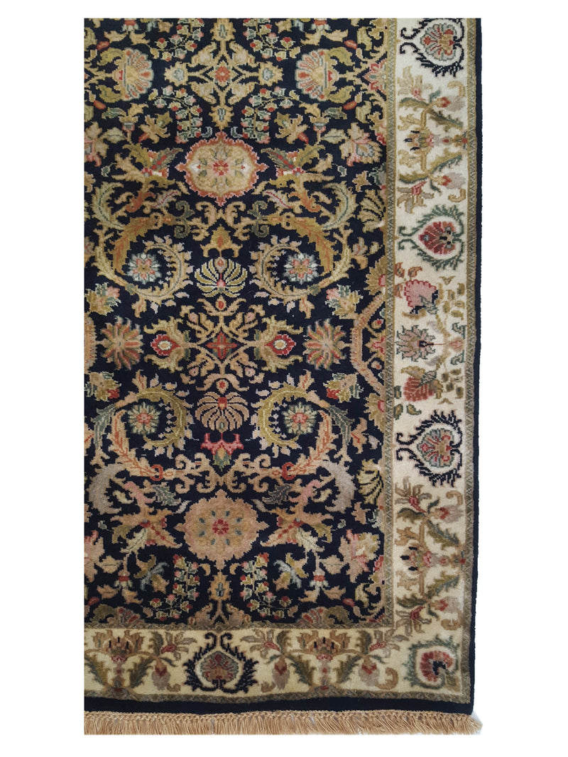 Pacific Maharaja 66932 Black Ivory Traditional Hand Knotted Rug